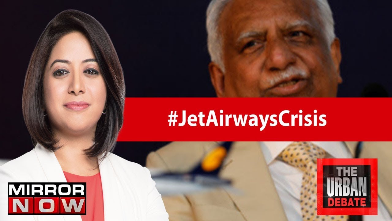 Why hasn't CBI or ED registered a case against Naresh Goyal? | The Urban Debate With Faye D'Souza jet airways share price