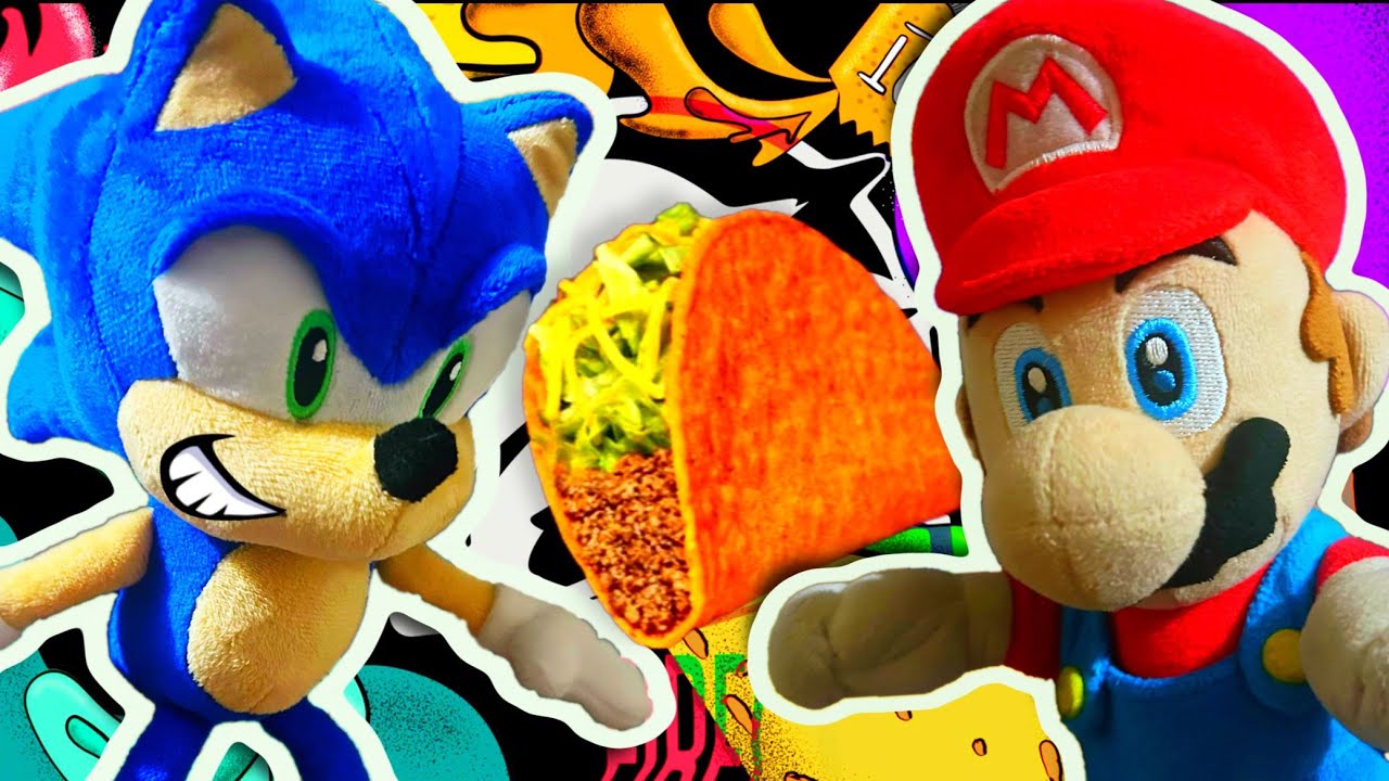 Mario & Sonic Plush Adventures: BATTLE FOR THE TACO FT 