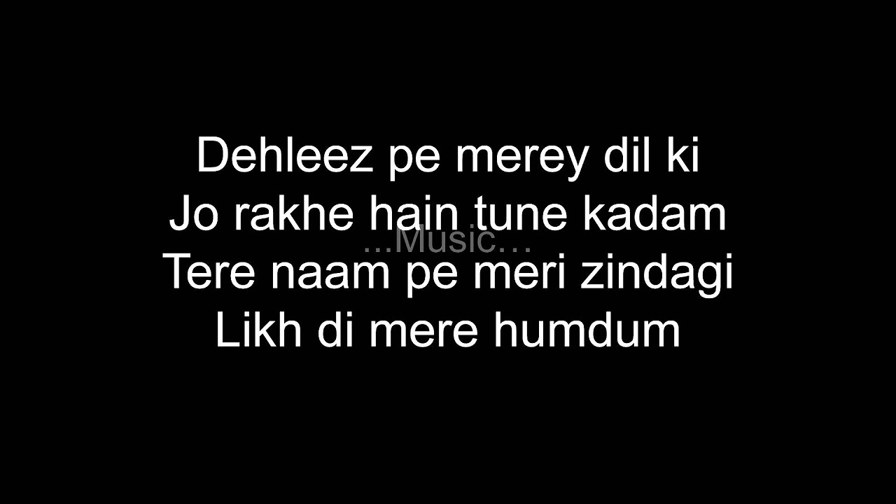 Jeena Jeena Badlapur Lyrics