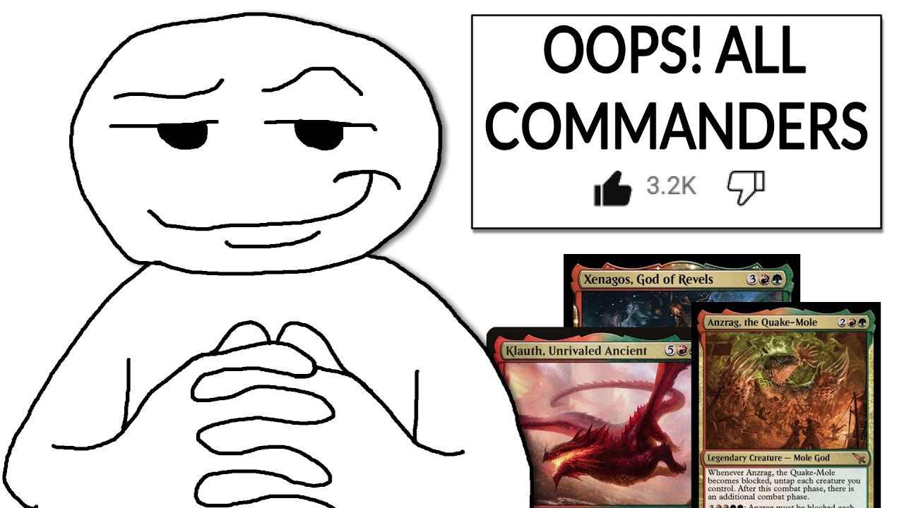 This Deck Has A Random Commander Every Game (and still wins)