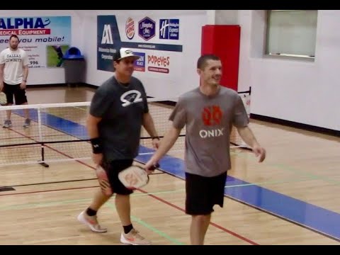 SEMO-CHEMO Pickleball OMD R1 James Tapley/Jeffro Carrico v Ben Tomasino/Rich Geenen (part)