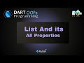 List in Dart Concept Tutorial for Beginners | Flutter🔥