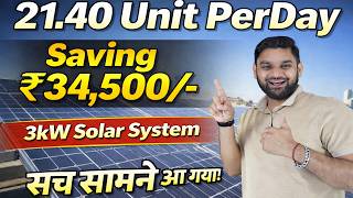 Real Solar Output Test ⚡ Tata 575W Panels + 3.3kW Inverter (April Data)