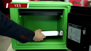 FIRE RESISTANT SAFE-MOST POPULAR SIZE BY SUNSAFE MFG.CO