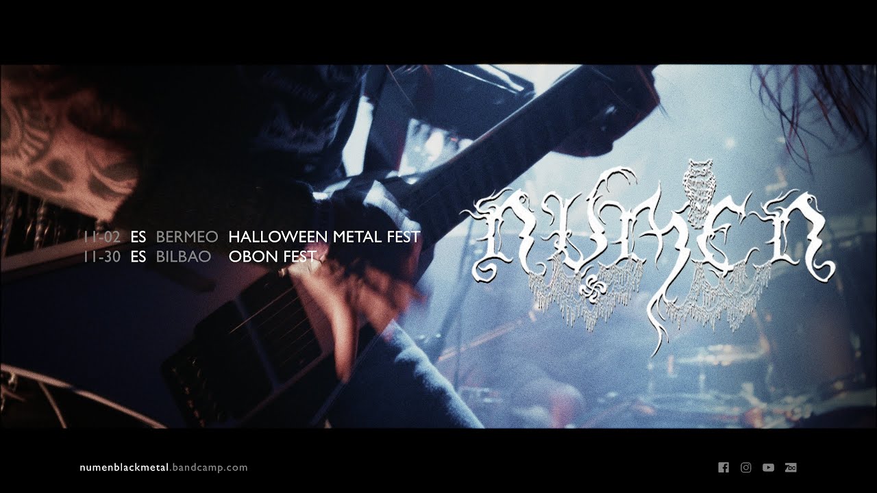 NUMEN — Basque Cult Black Metal — Show Announcement for November MMXXIV