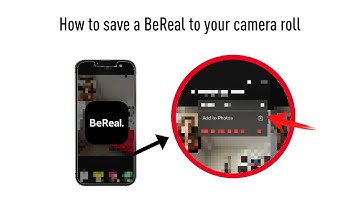 How to save a BeReal to your camera roll / New updated version - August 2022