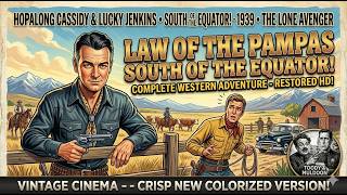 Hopalong Cassidy: South of the Equator! (Law of the Pampas, 1939) - Restored HD - FULL MOVIE
