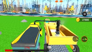 Real City Construction Game 3D - Heavy Excavator & Dump Truck - Android Gameplay screenshot 1