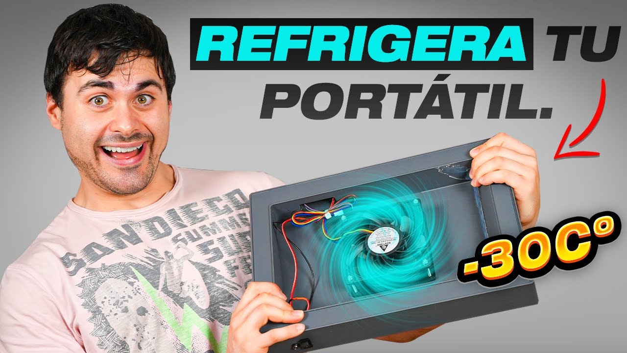 Fabrico LA MEJOR BASE DE REFRIGERACIÓN para portátil, Ahora en versión 2.0 😎