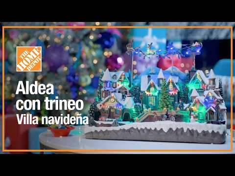 Aldea con trineo | Villa | Navidad