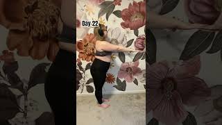 Day 22 Progress Video for My 80 Day Wellness Program 💪✨ #invisibleillness #wellnessjourney #onestep