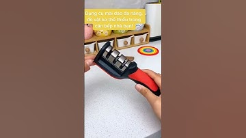 Dụng cụ mài dao kéo 3 khe 3 cấp độ