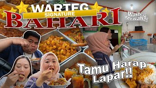 NYOBAIN WARTEG SIGNATURE!! SEMUA KALANGAN MAKAN DI SINI!!