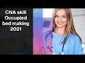 PROMETRIC CNA SKILL MAKING UP UNOCCUPIED BED 2021