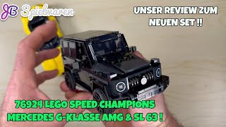 NEU: LEGO Speed Champions 76924 Mercedes GKlasse & SL 63 AMG!