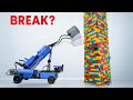 Can This LEGO Hammer Car Take Down the Giant Tower? | LEGO Smart