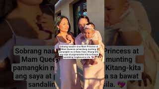 Hindi Matago ang Saya nina Mam Princess at Mam Queenie Kay Baby Clara.