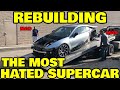 Rebuilding my WRECKED BMW, i8 the most HATED "supercar"