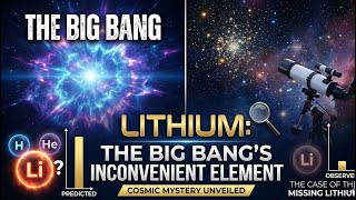 The Big Bang’s Biggest Failure: Where is All the Lithium? #Cosmology #BigBang #SpaceMysteries