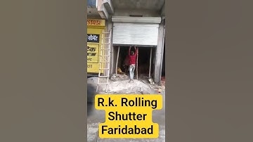 Shutter King 👑👑#shutterstock #shutterstrip #shutterfabrication #rkrollingshutter #welder #viral
