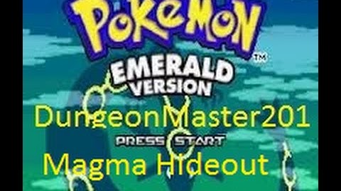 Lets Play Pokemon Emerald Episode 33 Magma Hideout
