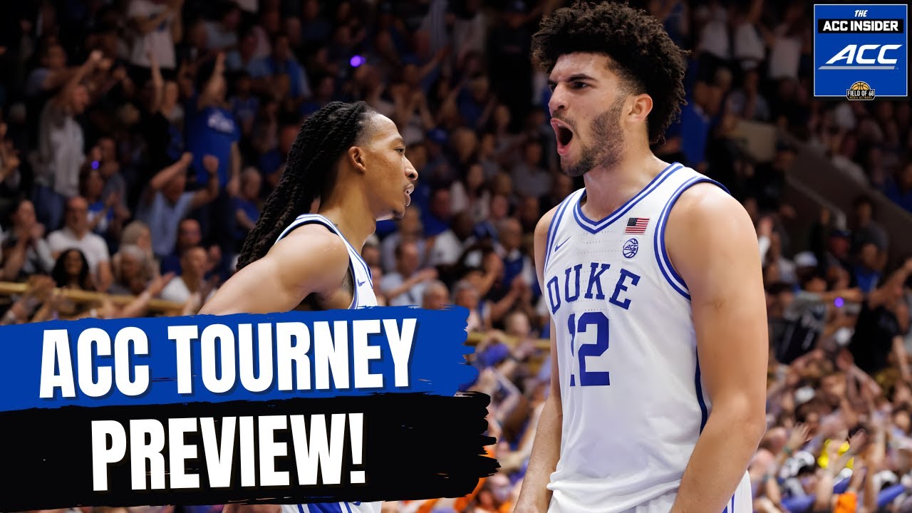ACC INSIDER! Предварительный обзор турнира ACC... Сможет ли кто-нибудь обыграть «Дьюк»?? 👀