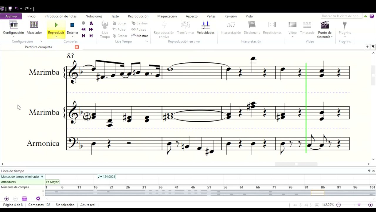 Río Polochic partituras para marimba YouTube