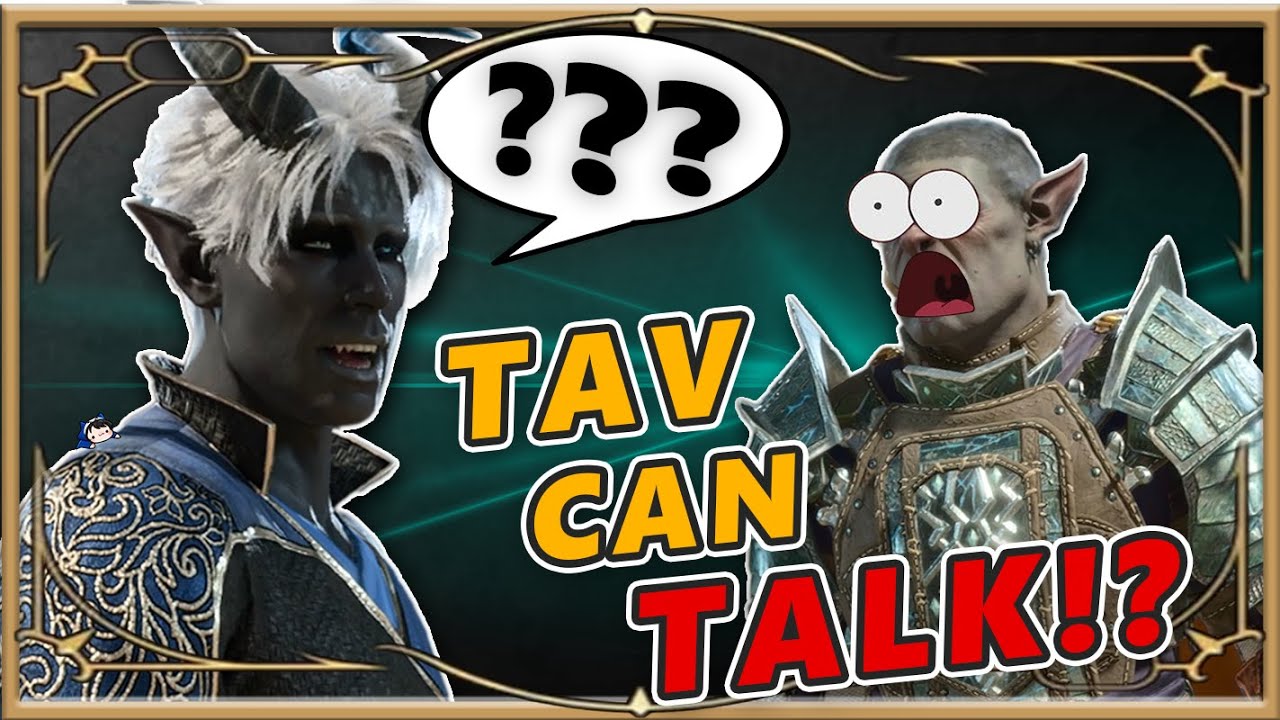 TAV can TALK!? - Baldur's Gate 3 Ep#28