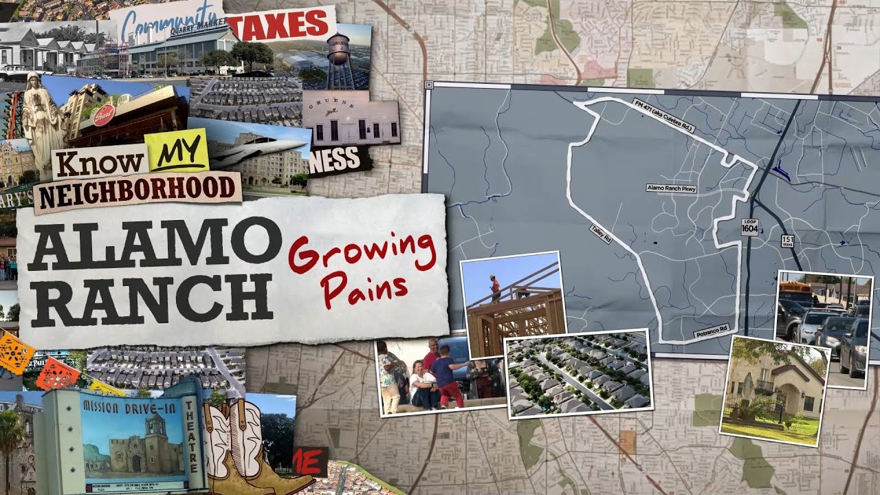 Alamo Ranch Map Know My Neighborhood: Alamo Ranch, Growing Pains - YouTube