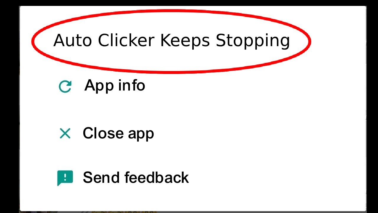How To Fix Auto Clicker Keeps Stopping Error Problem Solved on Android