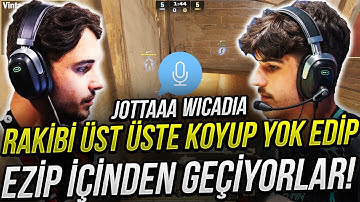 WİCADİA JOTTAAA SESLİ İLETİŞİMLİ MİRAGE FACEİT! RAKİBE RESMEN KONULU FİLM ÇEKİP YOK ETTİLER! CS2