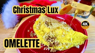 A Gourmet Christmas Omelette Youve Never Seen Before