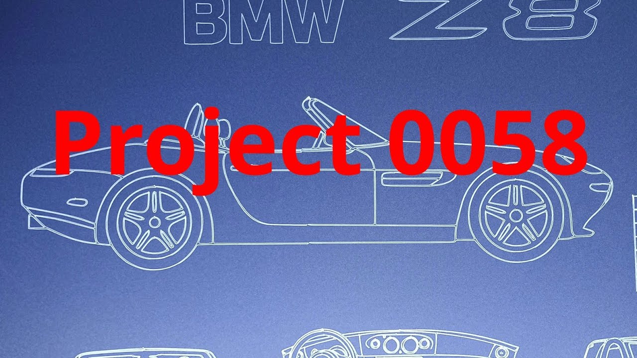 Blueprint Files | Project 0058                                                                BMW Z8