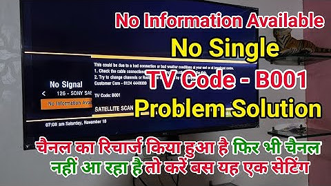 No single Airtel Dish TV problem | No information Available