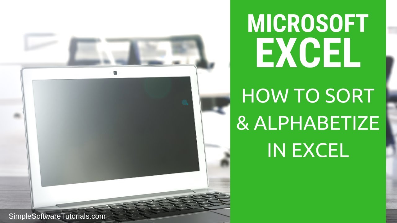 How To Sort Alphabetize Data In Excel Youtube