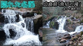 広島県の滝 ぶらり旅 第185回 「広島県：隠れた名瀑 魚切の滝」-UOKIRI NO TAKI