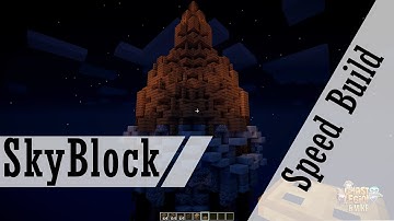 [SPEED BUILD] SkyBlock Spawn