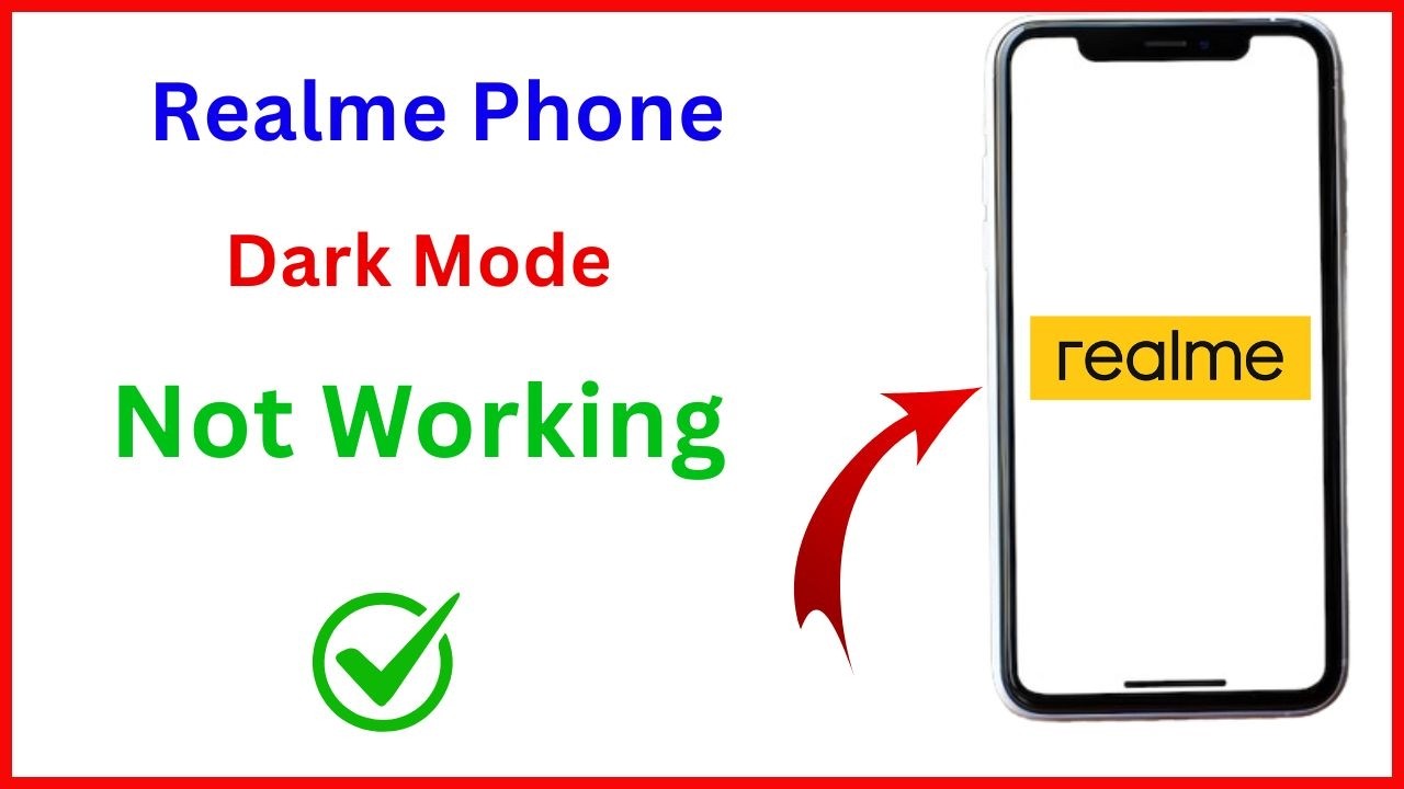 Realme Dark Mode Problem | How To Fix Realme Dark Mode Not Working | Realme Dark Mode Not Working