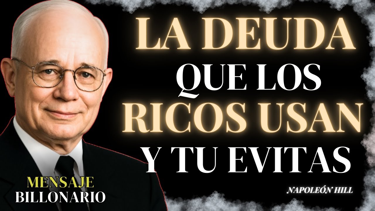 La DEUDA que los RICOS aman y los POBRES temen (Descubre por qué)💰💸| Napoleón Hill