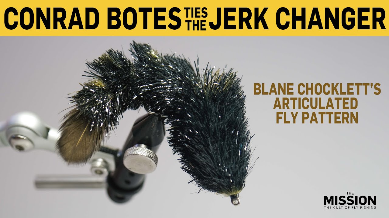 Blane Chocklett's Jerk Changer: Step-by-step fly tying by Conrad Botes