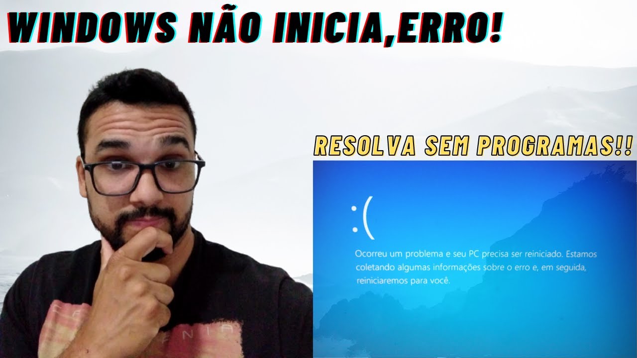 Como reparar Erros ao iniciar o Windows YouTube