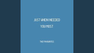 Just When I Needed You Most cover