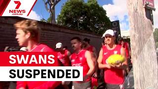 Sydney Swans suspend five stars for season 7NEWS