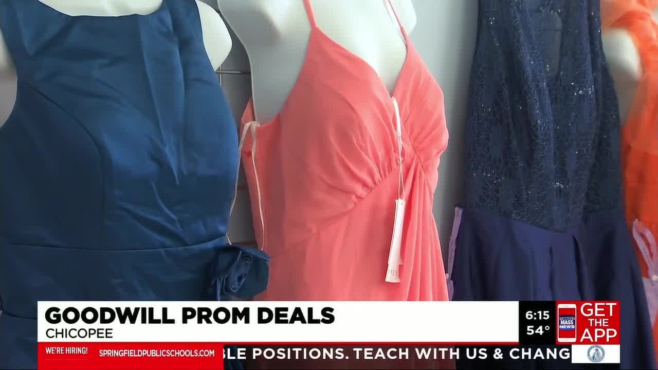 does goodwill have prom dresses Goodwill offering deals on dresses for the prom season
