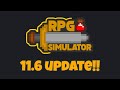UPDATE 11.6 (Summer Update) | ROBLOX RPG SIMULATOR