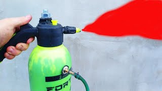 How to Make BIG Air Paint Spray Gun DIY