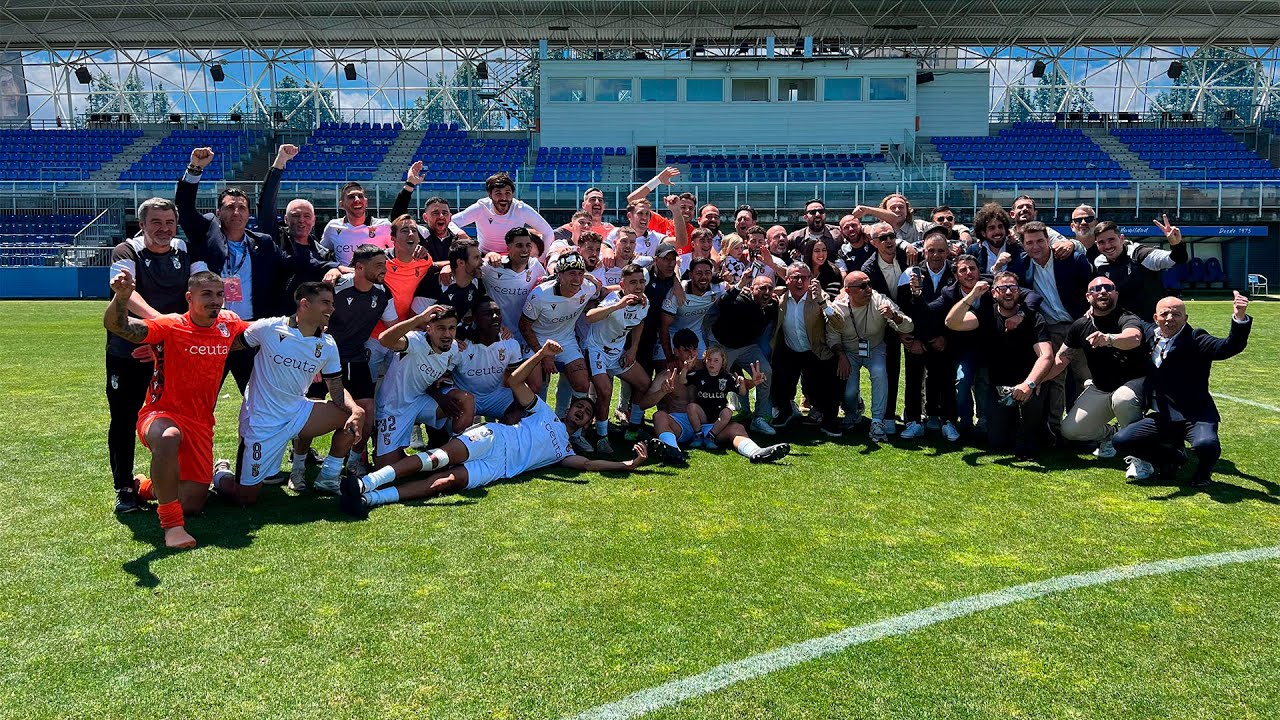 El Ceuta gana en Fuenlabrada y es de Segunda (1-2)