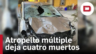 Un atropello múltiple deja cuatro muertos en Torrejón de Ardoz (Madrid)