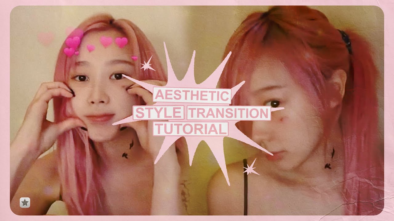 aesthetic style transition tutorial #5 | video star