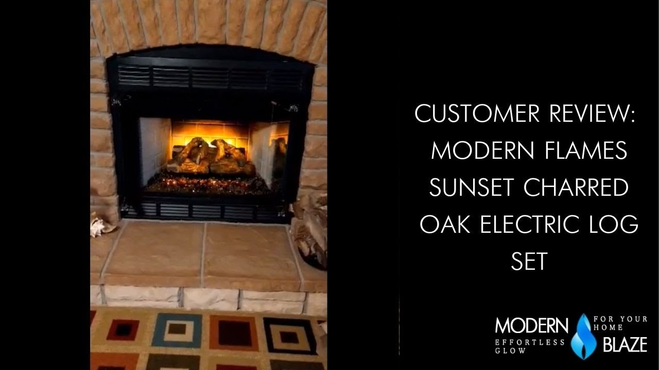 Customer Review: Modern Flames Sunset Charred Oak Electric Log Set